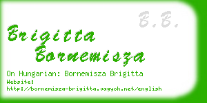 brigitta bornemisza business card